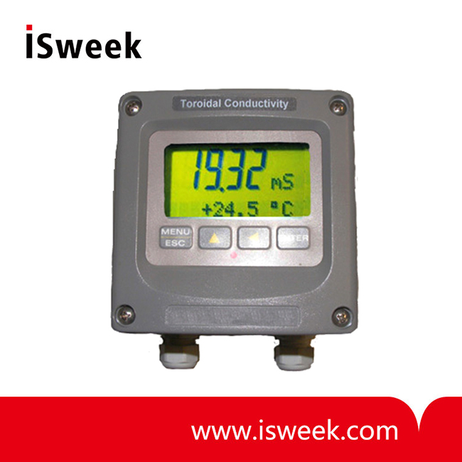 Menu Driven Loop-Powered Toroidal Conductivity Transmitter