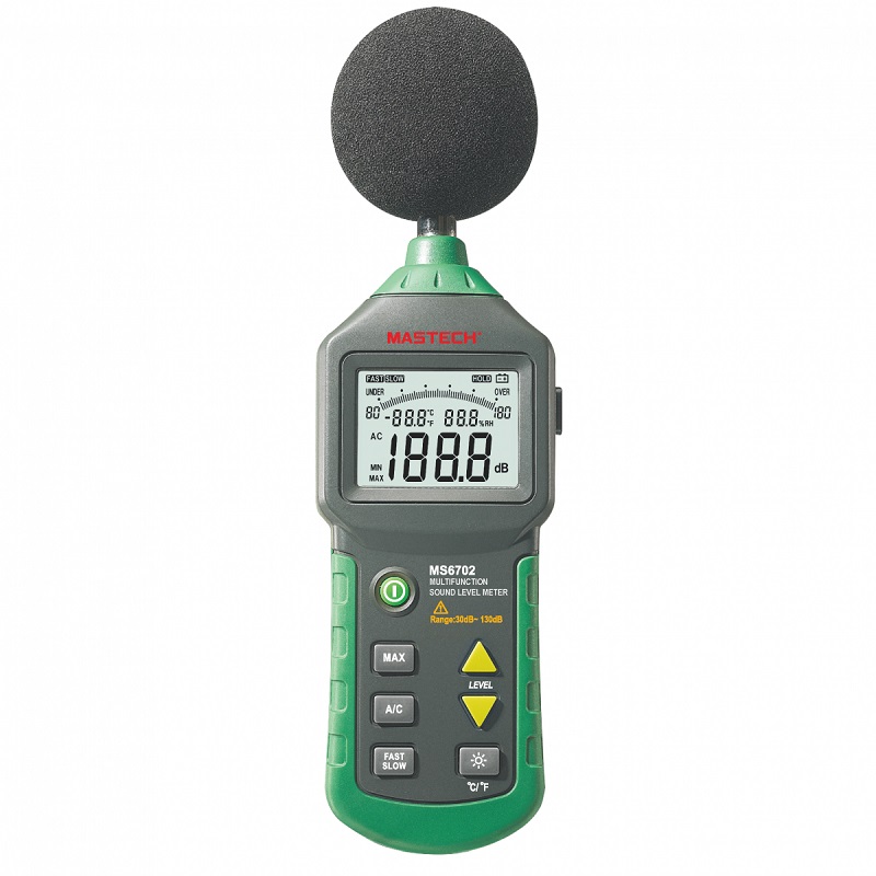 Digital Sound Level Meter with Temperature